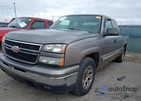 2006 Chevrolet Silverado 1500 Lt1 из США, поврежденный, VIN 1GCEC19Z46Z284841